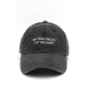 Gifts Under $30 | Caps & Beanies*Wear The Peace Trade Racists For Refugees Cap WashedGray