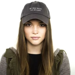 Gifts Under $30 | Caps & Beanies*Wear The Peace Trade Racists For Refugees Cap WashedGray