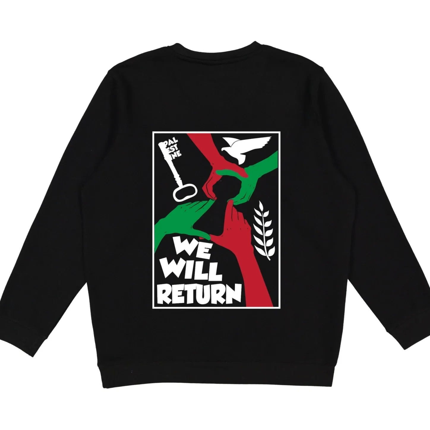 Hoodies & Crews | Crewnecks*Wear The Peace We Will Return Crewneck