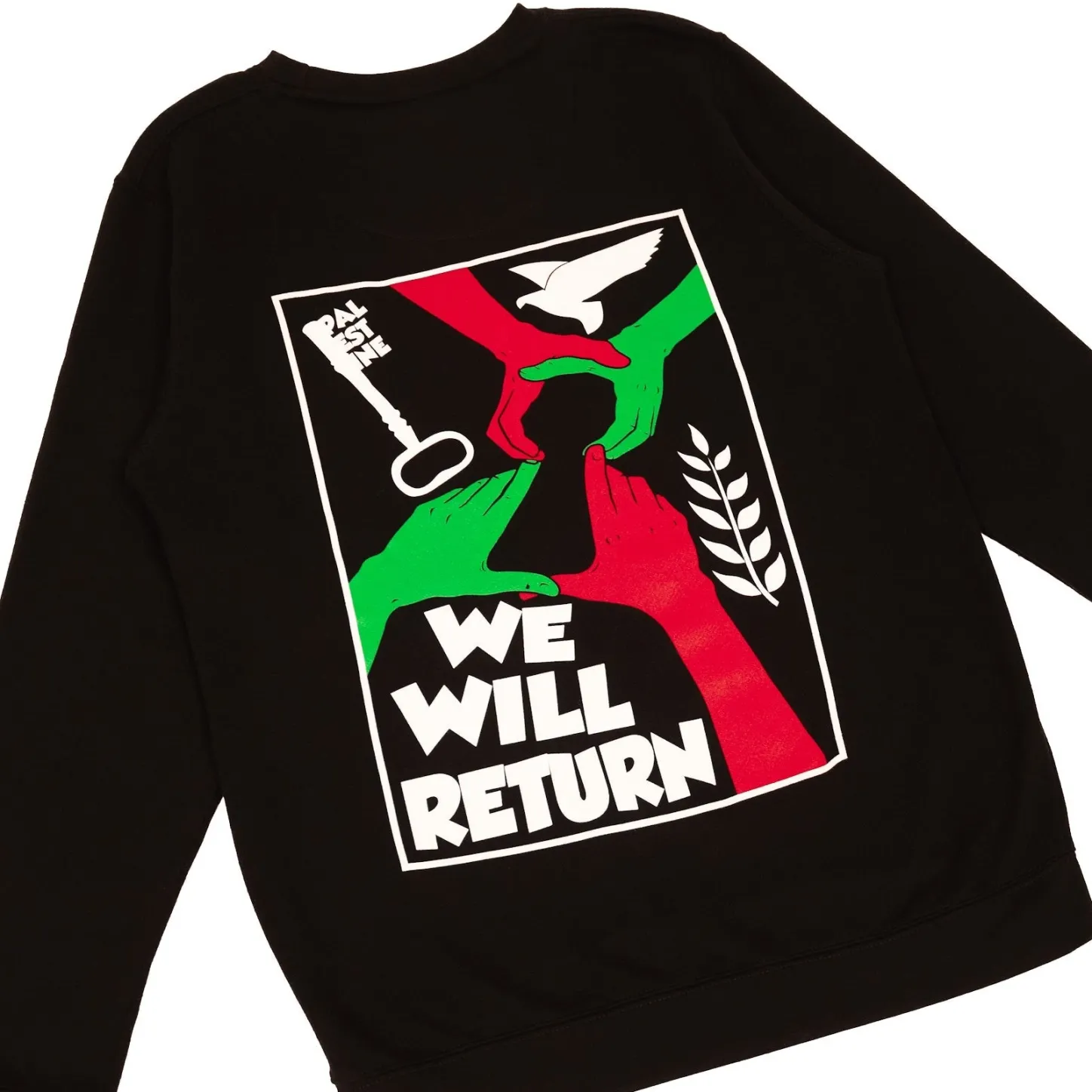 Hoodies & Crews | Crewnecks*Wear The Peace We Will Return Crewneck