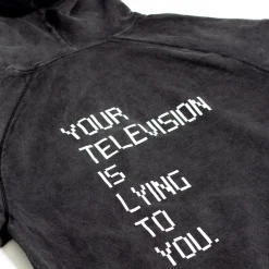 Hoodies*Wear The Peace Your Television Is Lying Vintage Hoodie